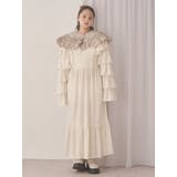 アシメribbonベロアワンピース | merry jenny | 詳細画像15