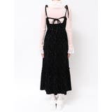 アシメribbonベロアワンピース | merry jenny | 詳細画像20