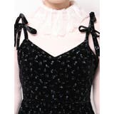 アシメribbonベロアワンピース | merry jenny | 詳細画像21