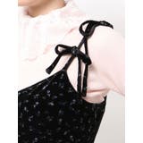 アシメribbonベロアワンピース | merry jenny | 詳細画像22