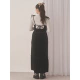 アシメribbonベロアワンピース | merry jenny | 詳細画像5