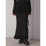 ribbon ribbonリブロングスカート | merry jenny | 詳細画像16 