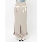 ribbon ribbonリブロングスカート | merry jenny | 詳細画像22 