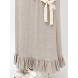 ribbon ribbonリブロングスカート | merry jenny | 詳細画像25 