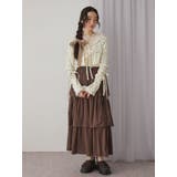 リボンドロストティアードスカート | merry jenny | 詳細画像18 