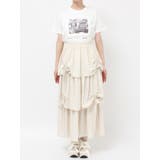 リボンドロストティアードスカート | merry jenny | 詳細画像37 