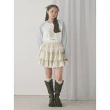 フリルベロアミニスカート | merry jenny | 詳細画像22 