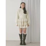 フリルベロアミニスカート | merry jenny | 詳細画像26 