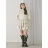 フリルベロアミニスカート | merry jenny | 詳細画像27 