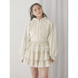 フリルベロアミニスカート | merry jenny | 詳細画像5 