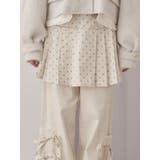 lulu dotプリーツミニスカート | merry jenny | 詳細画像1 