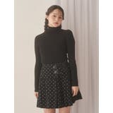 lulu dotプリーツミニスカート | merry jenny | 詳細画像5 