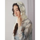 お花咲いたバラクラバマフラー | merry jenny | 詳細画像5 