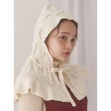 ケープカラーニットフーディー | merry jenny | 詳細画像8 