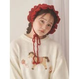 お花のニットヘッドドレス | merry jenny | 詳細画像11 