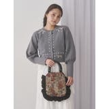 bearジャガードハンドバッグ | merry jenny | 詳細画像19 