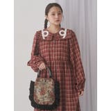 bearジャガードハンドバッグ | merry jenny | 詳細画像4 