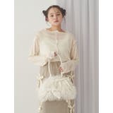 ribbonフェイクファーボストンbag | merry jenny | 詳細画像12 