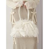 ribbonフェイクファーボストンbag | merry jenny | 詳細画像13 