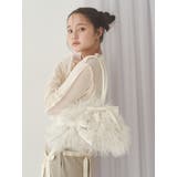 ribbonフェイクファーボストンbag | merry jenny | 詳細画像14 