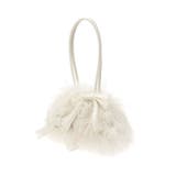 ribbonフェイクファーボストンbag | merry jenny | 詳細画像15 