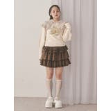 bear shaggy knit tops | merry jenny | 詳細画像18