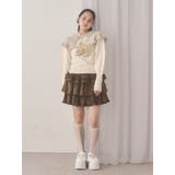 bear shaggy knit tops | merry jenny | 詳細画像19