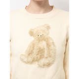 bear shaggy knit tops | merry jenny | 詳細画像23