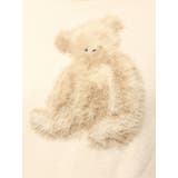 bear shaggy knit tops | merry jenny | 詳細画像30