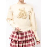bear shaggy knit tops | merry jenny | 詳細画像33