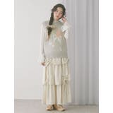 bouquet sweater vest | merry jenny | 詳細画像16 