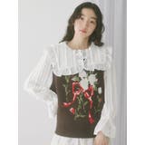 bouquet sweater vest | merry jenny | 詳細画像19 