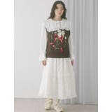 bouquet sweater vest | merry jenny | 詳細画像22 