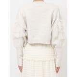 デコラティブチュールニットトップス | merry jenny | 詳細画像17