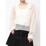 透かし編みリボンニット | merry jenny | 詳細画像35