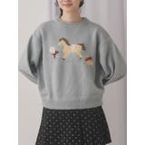 ブルー | ベイビーニットトップス | merry jenny