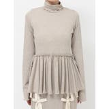 ギャザーペプラムカットtops | merry jenny | 詳細画像17