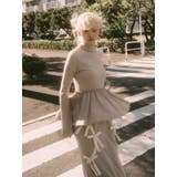 ギャザーペプラムカットtops | merry jenny | 詳細画像2