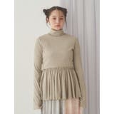 ギャザーペプラムカットtops | merry jenny | 詳細画像8