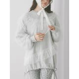 グレー | チュールパフスウェット | merry jenny