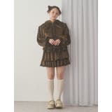 ベロアレースジップパーカー | merry jenny | 詳細画像5