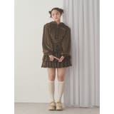 ベロアレースジップパーカー | merry jenny | 詳細画像6