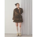 ベロアレースジップパーカー | merry jenny | 詳細画像7