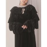 ブラック | ベロアティアードボレロ | merry jenny