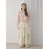 お花咲いたzipニットカーディガン | merry jenny | 詳細画像17