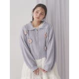 お花咲いたzipニットカーディガン | merry jenny | 詳細画像20