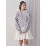 お花咲いたzipニットカーディガン | merry jenny | 詳細画像21