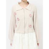 お花咲いたzipニットカーディガン | merry jenny | 詳細画像24