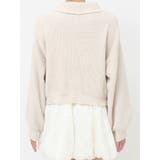 お花咲いたzipニットカーディガン | merry jenny | 詳細画像26