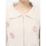 お花咲いたzipニットカーディガン | merry jenny | 詳細画像27